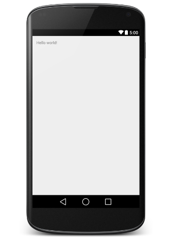 Ứng dụng Hello World trong Android