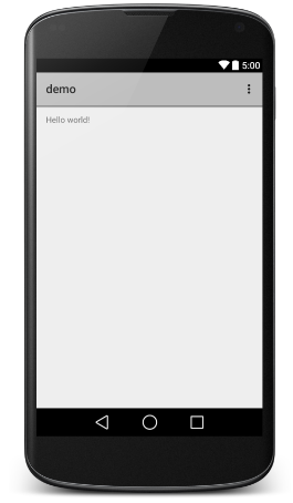 Ứng dụng Hello World trong Android