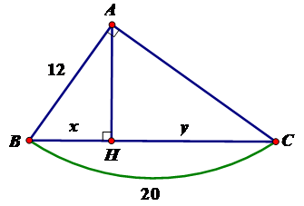 Trắc nghiệm Một số hệ thức về cạnh và đường cao trong tam giác vuông có đáp án