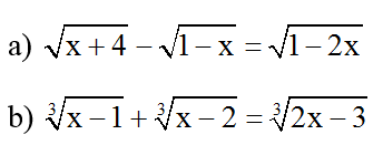 Cách giải phương trình vô tỉ bằng phương pháp nâng lũy thừa cực hay | Chuyên đề Toán 9