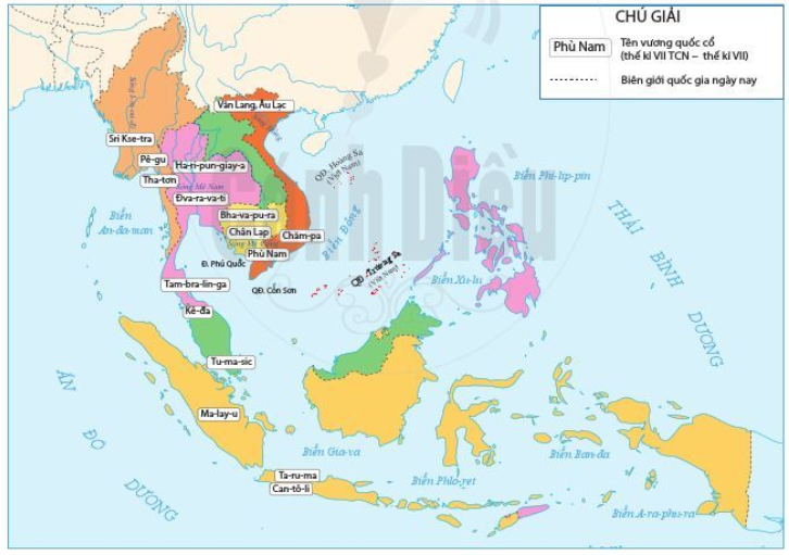 Lịch sử 6 Chương 4: Đông Nam Á (Từ những thế kỉ tiếp giáp công nguyên đến thế kỉ X) | Ngắn nhất Cánh diều (ảnh 1)