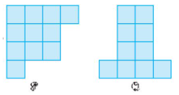 Hình P gồm bao nhiêu ô vuông, Hình Q gồm bao nhiêu ô vuông | Để học tốt Toán 3