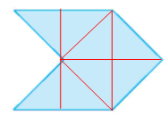 Cho 8 hình tam giác, mỗi hình như hình bên trang 144 sgk Toán 3 | Để học tốt Toán 3