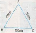 Tính chu vi hình tam giác ABC có kích thước ghi trên hình vẽ trang 9 sgk Toán 3 | Để học tốt Toán 3