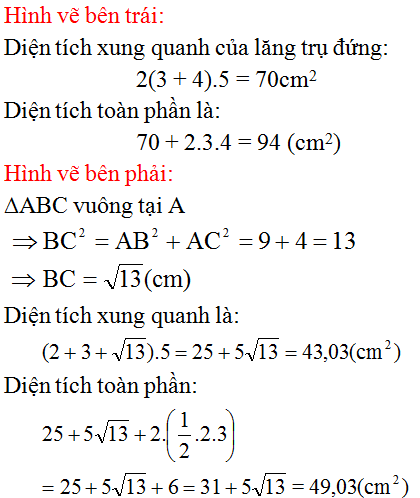 Giải bài 23 trang 111 SGK Toán 8 Tập 2 | Giải toán lớp 8