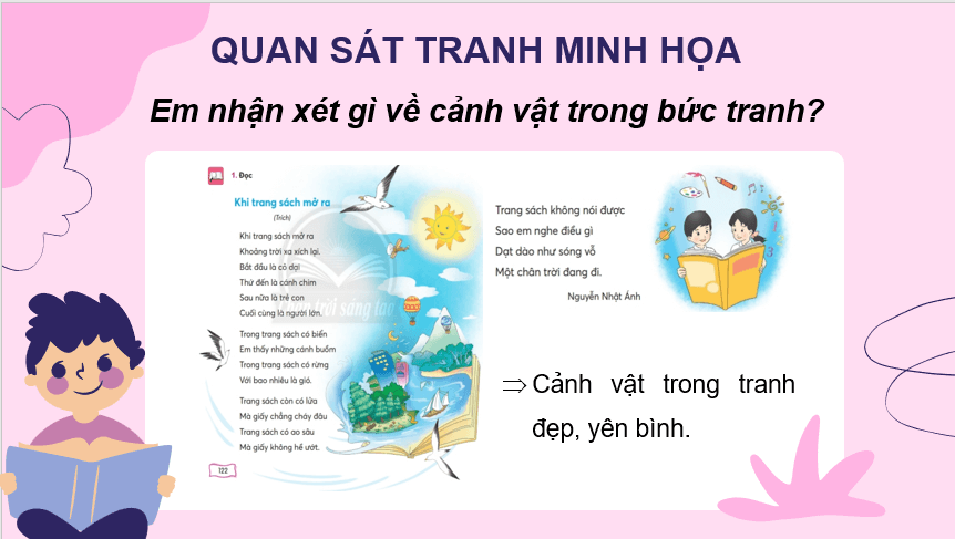 Giáo án điện tử Khi trang sách mở ra lớp 2 | PPT Tiếng Việt lớp 2 Chân trời sáng tạo