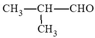 Viết công thức cấu tạo các đồng phân của hợp chất carbonyl có công thức phân tử C4H8O