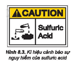Nêu các lưu ý bắt buộc để đảm bảo an toàn khi sử dụng dung dịch sulfuric acid đặc