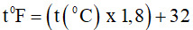 Mỗi một độ trong thang nhiệt độ Xen-xi-ớt (10C) tương ứng với bao nhiêu độ