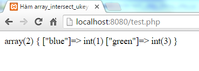 Hàm array_intersect_ukey trong PHP