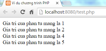 Lệnh continue trong PHP