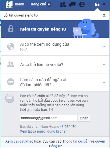 Cách chặn bạn bè trên Facebook