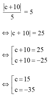 Cho đường tròn (C) có phương trình x^2 + y^2 – 2x – 4y – 20 = 0
