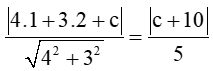 Cho đường tròn (C) có phương trình x^2 + y^2 – 2x – 4y – 20 = 0
