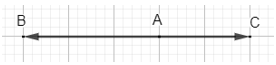 Nếu ba điểm phân biệt A, B, C thẳng hàng thì hai vectơ AB và vecto AC cùng hướng