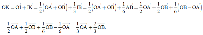 Cho hai điểm phân biệt A và B Hãy xác định điểm K 