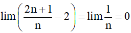 Giới hạn của dãy số (Lý thuyết Toán lớp 11) | Cánh diều