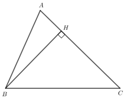 Cho tam giác nhọn ABC Vẽ H là hình chiếu của B trên đường thẳng AC