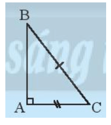 Cho tam giác ABC vuông tại A trong Hình 20a. 