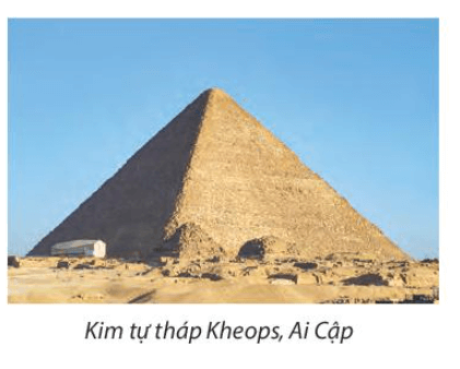 Kim tự tháp Kheops là công trình kiến trúc nổi tiếng thế giới. Để xây dựng được