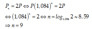 Bài toán thực tế về hàm số mũ, logarit, lũy thừa cực hay