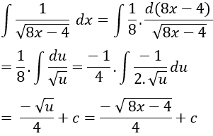 Tìm nguyên hàm của hàm chứa căn thức bằng phương pháp đổi biến số cực hay