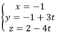 Viết phương trình đường thẳng đi qua 1 điểm, vuông góc với đường thẳng d1 và cắt đường thẳng d2