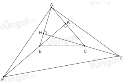 Trắc nghiệm Tính chất ba đường cao của tam giác