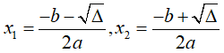 Cách giải phương trình bậc hai một ẩn cực hay, có đáp án