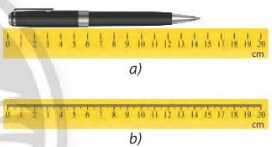 Để đo chiều dài của cây bút chì, em nên sử dụng loại thước nào trong Hình 3.3