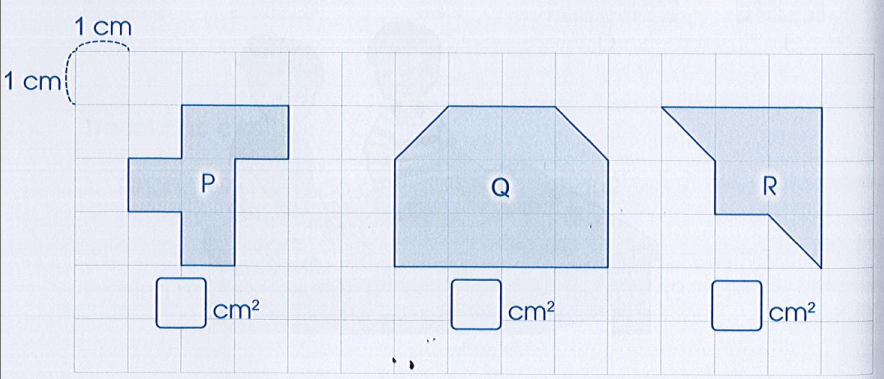 Vở bài tập Toán lớp 3 Cánh diều Tập 2 trang 88, 89 Bài 94: Đơn vị đo diện tích. Xăng-ti-mét vuông