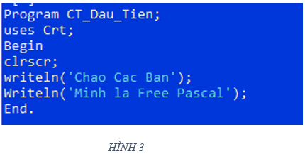 Lý thuyết Tin học 8 Bài thực hành 1: Làm quen với Free Pascal