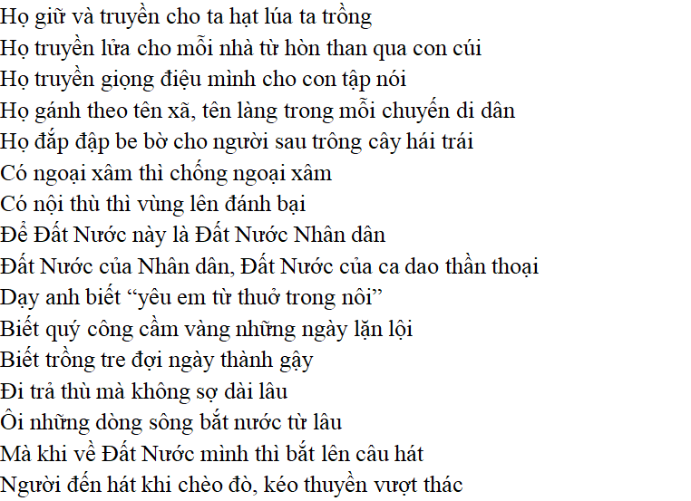 Bài thơ Đất nước (Nguyễn Khoa Điềm) - nội dung, dàn ý phân tích, bố cục, tác giả | Ngữ văn lớp 12