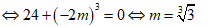Tìm m để hàm số có 3 điểm cực trị tạo thành tam giác đều cực hay, có lời giải