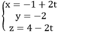 Viết phương trình đường thẳng đi qua 1 điểm và song song với đường thẳng - Toán lớp 12