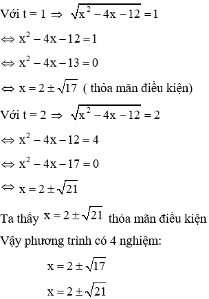 Cách giải phương trình bằng phương pháp đặt ẩn phụ cực hay