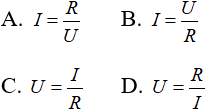 Biểu thức Ohm