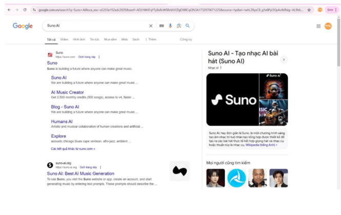 Cách kết hợp các công cụ AI tạo thành Video bài hát