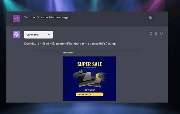 Cách kết hợp ChatGPT với Canva trong thiết kế giáo dục