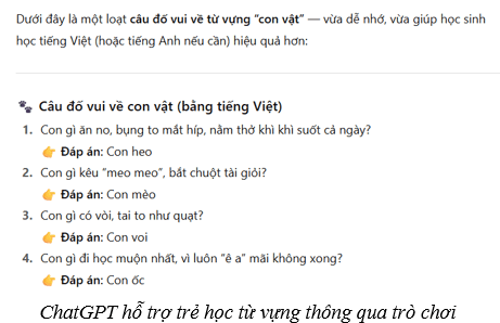 Cách sử dụng ChatGPT ở các bậc học khác nhau