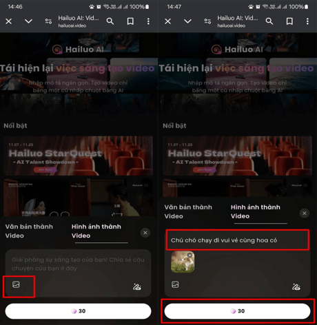 Hướng dẫn biến ảnh thành chuyển động bằng phần mềm Hailou