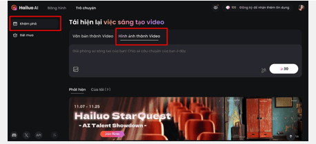 Hướng dẫn biến ảnh thành chuyển động bằng phần mềm Hailou