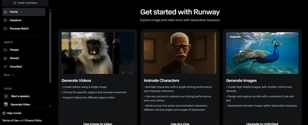 Hướng dẫn biến ảnh thành chuyển động bằng phần mềm Runway ML