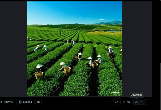 Hướng dẫn biến ảnh thành chuyển động bằng phần mềm Runway ML