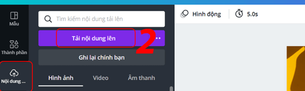 Hướng dẫn cắt và giữ một mảng ảnh trên Canva