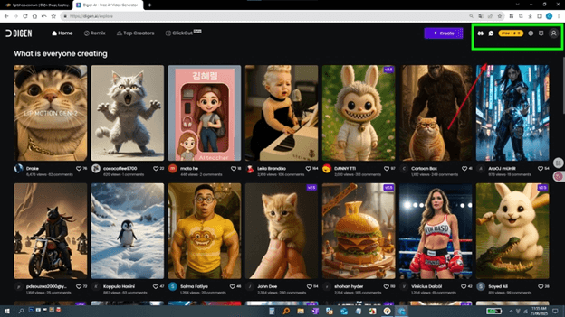 Hướng dẫn chuyển ảnh tĩnh thành video bằng Digen AI