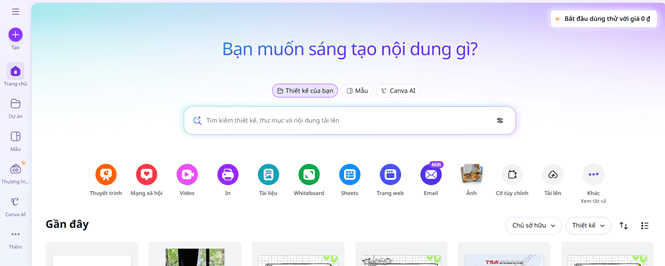 Hướng dẫn cơ bản về các công cụ thiết kế của Canva