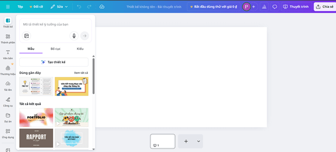 Hướng dẫn cơ bản về các công cụ thiết kế của Canva