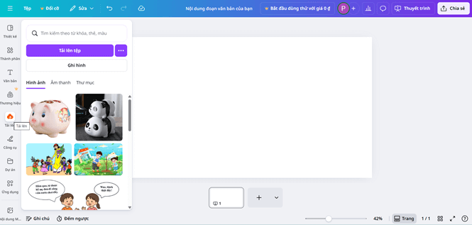 Hướng dẫn cơ bản về các công cụ thiết kế của Canva