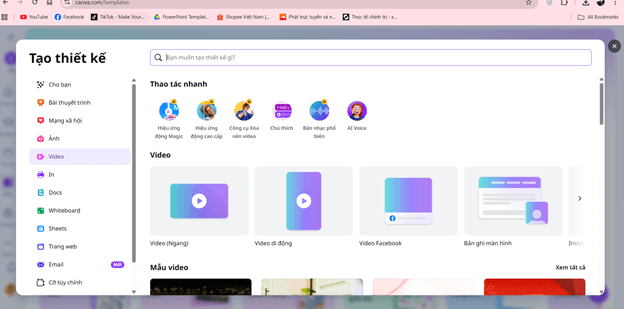 Hướng dẫn làm quả biết nói trên Canva
